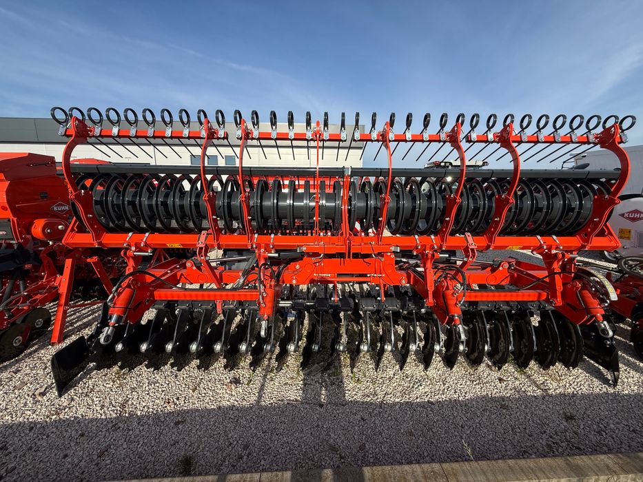 Brona talerzowa KUHN OPTIMER L 500 R | 5,0 m składana hydraulicznie | Wał V-Liner Ø600 | Nowa