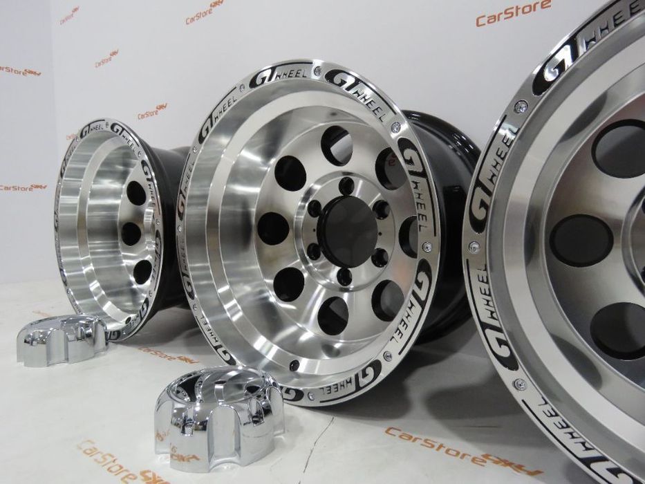 Jantes Alumínio 4x4 GT wheel 15X10 6X139.7 ET-44