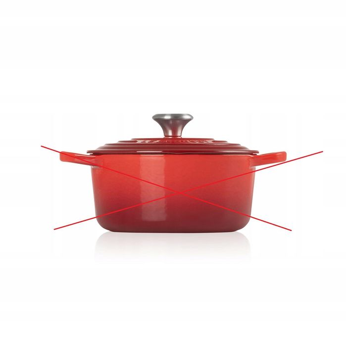 Le Creuset Pokrywka 20 cm Czerwona