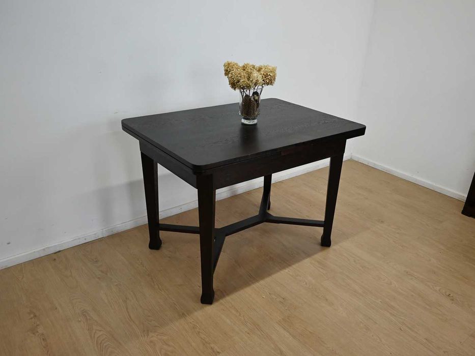 stół rozkładany dębowy ciemny