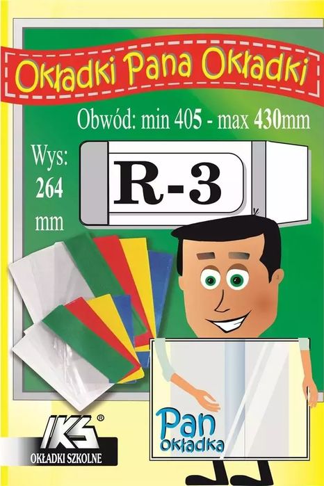 Okładka Książkowa Regulowana R3 Iks. Nowy Produkt