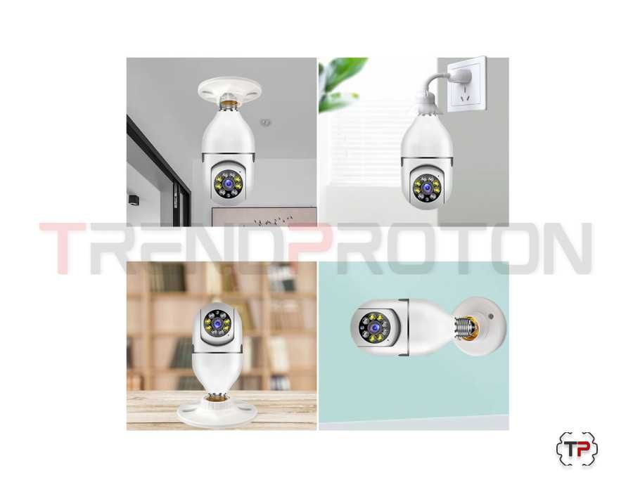 Surveillance Camera with Socket Adapter64740050483586123