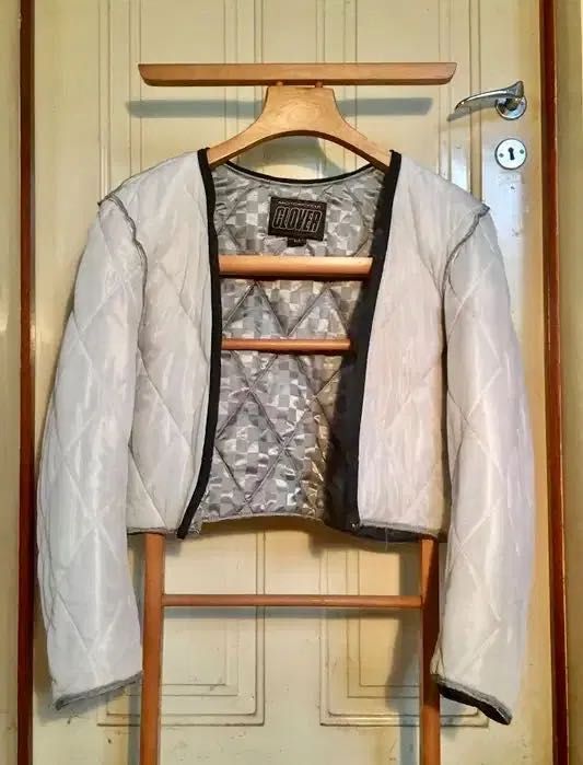 CLOVER MOTORCYCLE - casaco de couro - M - muito bom estado