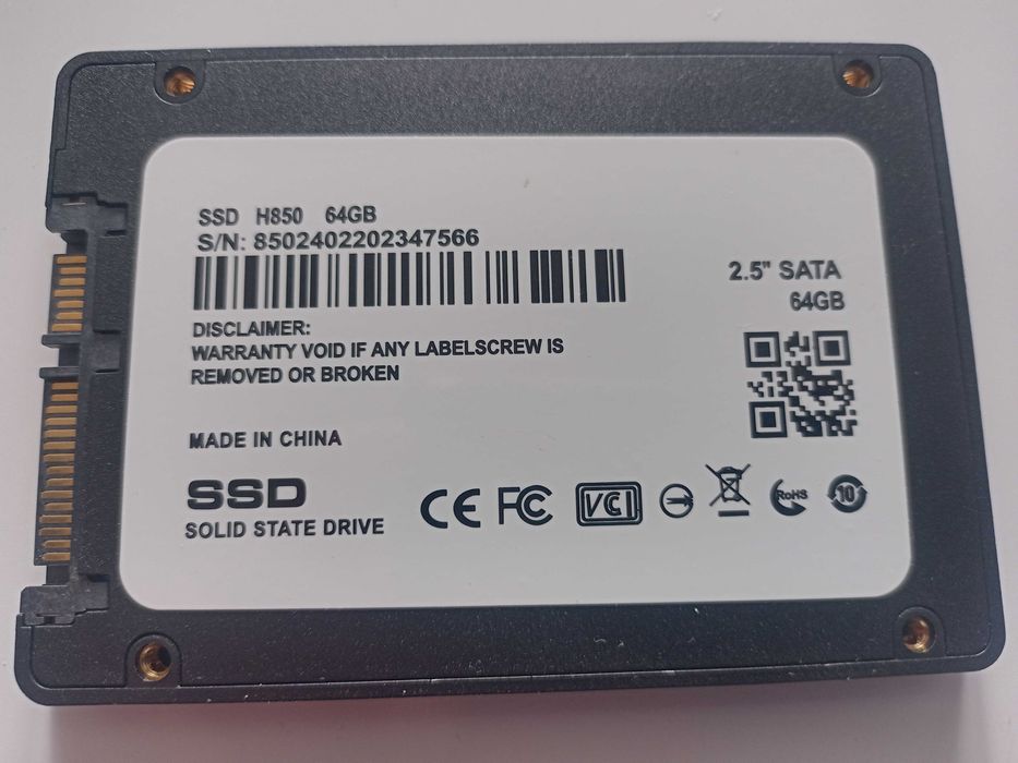 Dysk SSD 64GB tanio!
