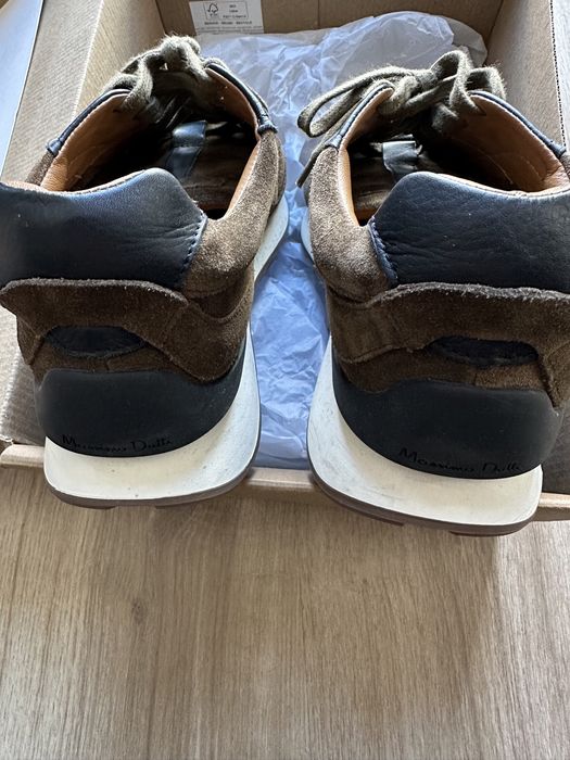 Sapatilhas Massimo Dutti camurça