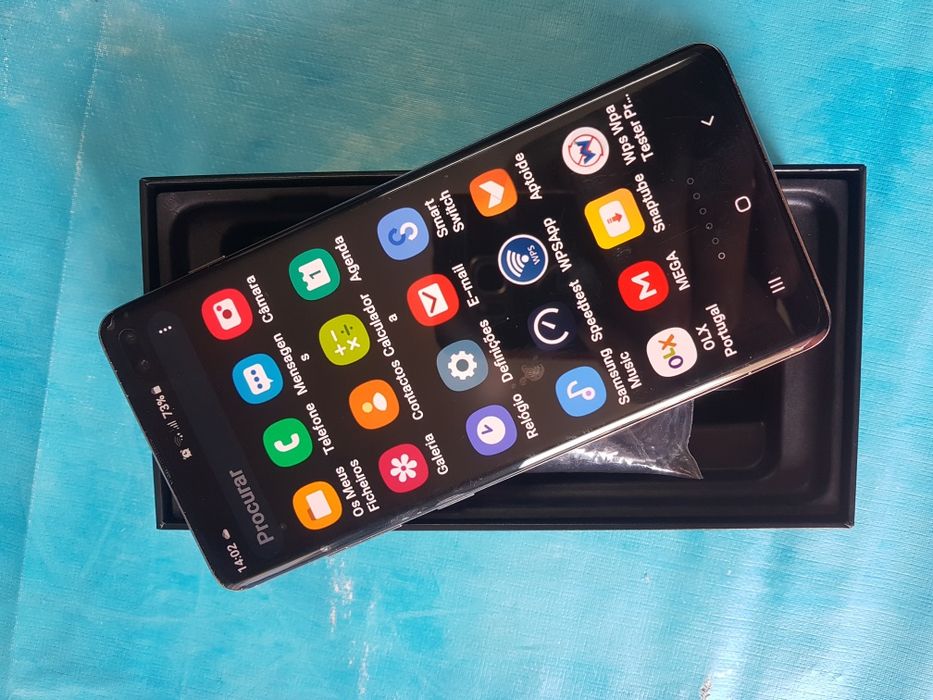 Samsung S10 plus desbloqueado dualsim com fatura e garantia + extras