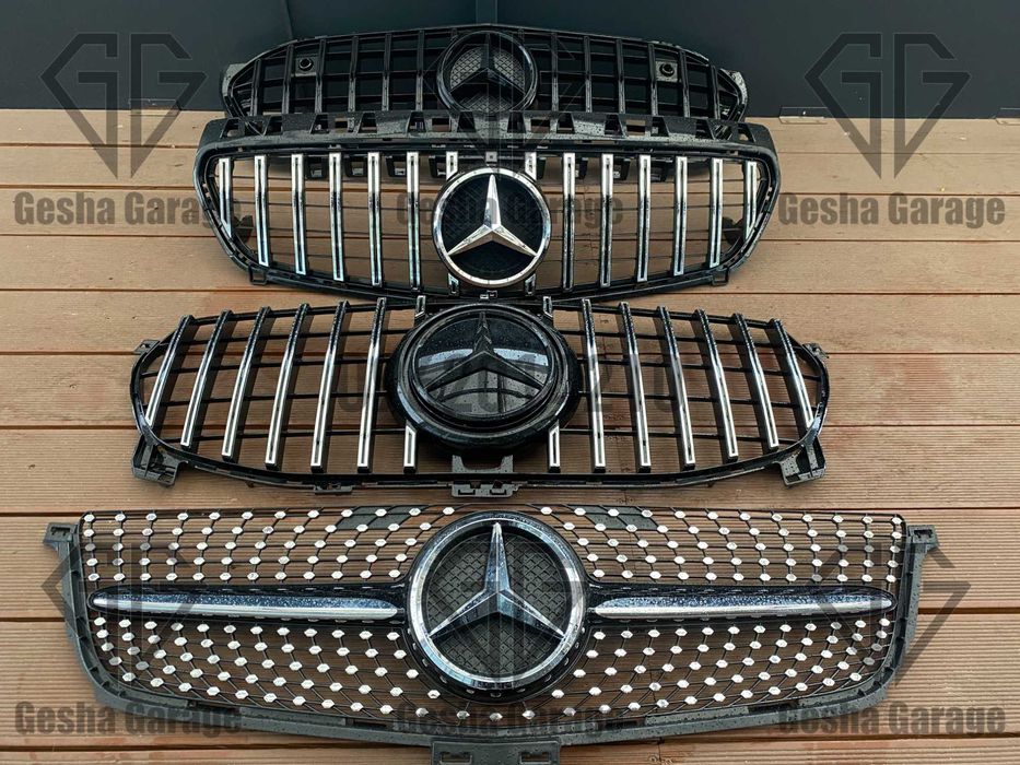 ГАРАНТІЯ ЯКОСТІ Решетки Mercedes решітки мерседес c218w219w221w222w223