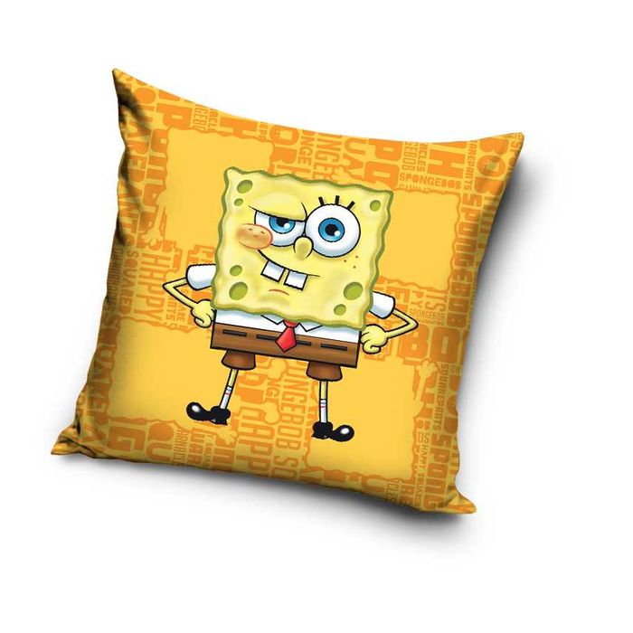 Sponge Bob Poszewka Na Poduszkę Jasiek 40Cm Piłka Nożna VelvetSpongebo