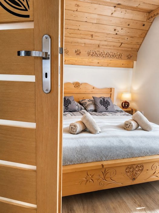 Wolny Domek  w górach balia jacuzzi na wyłączność Zakopane Poronin