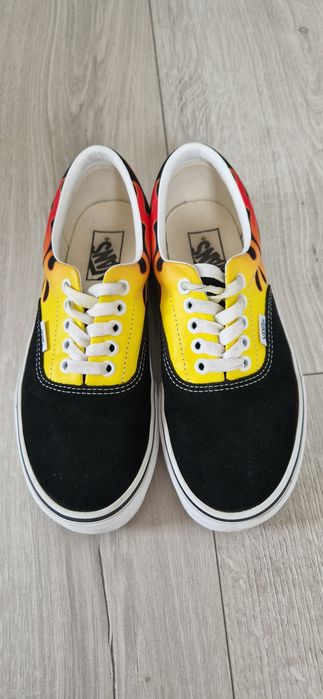 Vans Old skool buty trampki tenisówki płomienie Flames 38,5 z ogniami