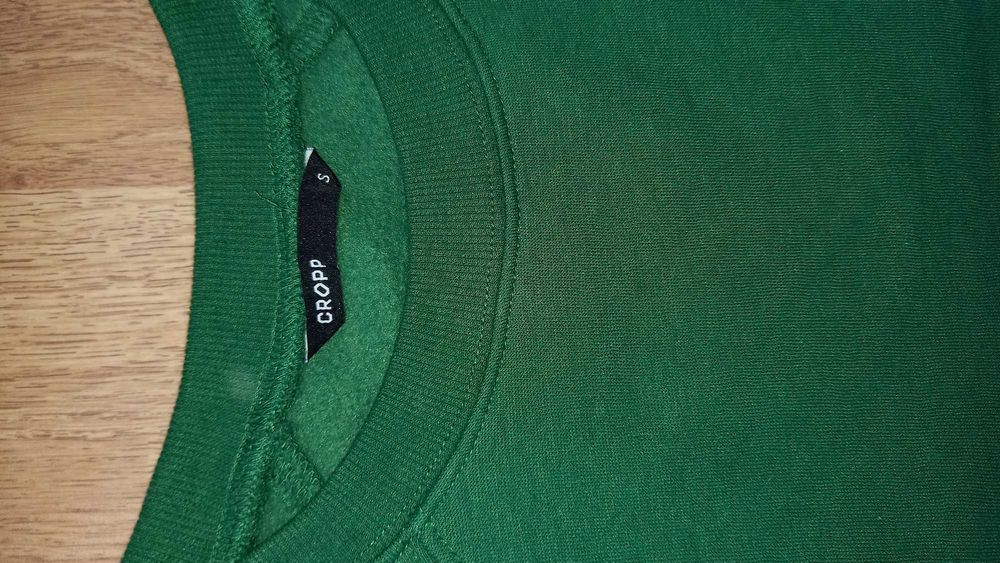 zielona bluza, rozmiar S