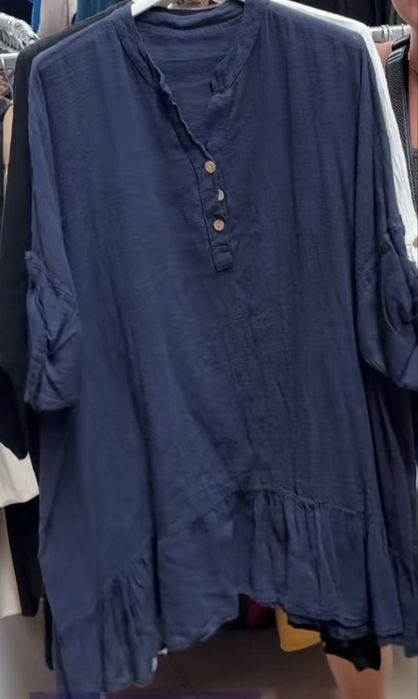 Tunika koszula damska plus size dwa kolory