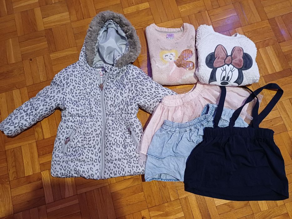 Paka ubranek 92 dla dziewczynki