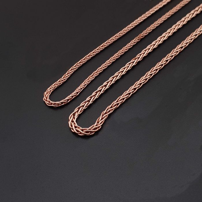 Жіночі срібні позолочені ланцюжки 925 проби женская цепочка позолота