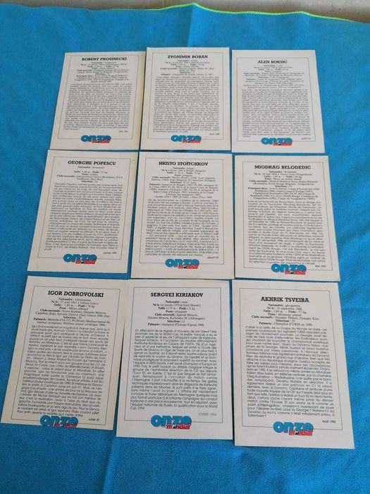 Mini Posters revista Onze Mondial