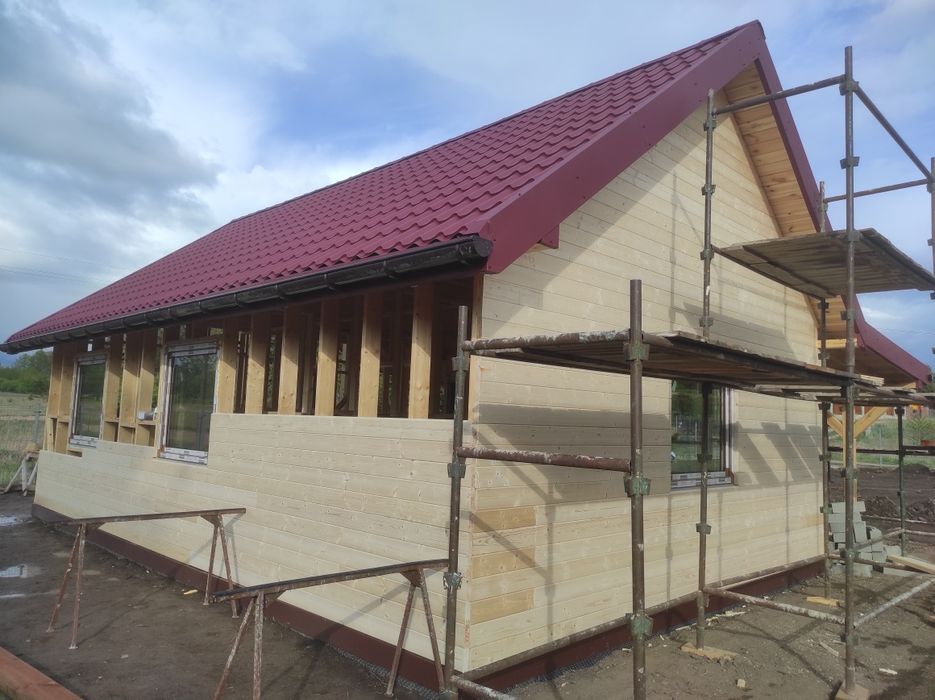 Budowa domów jednorodzinnych , domów drewnianych