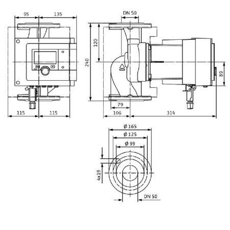 Pompa Wilo Stratos Maxo 50/0,5-8