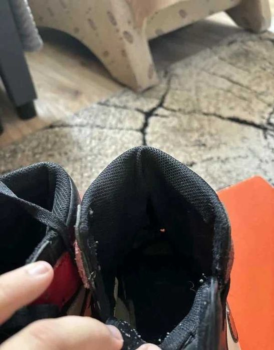 Buty Nike Air Jordan 1 Retro High Og Bred toe r.42 rare