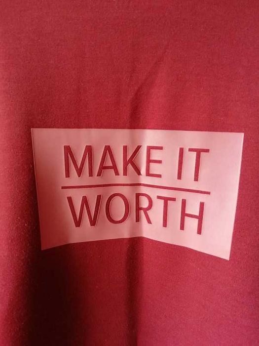 Sweatshirt com Texto Frontal