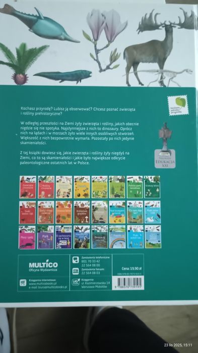 Książka Dinozaury i inne z terenu Polski
