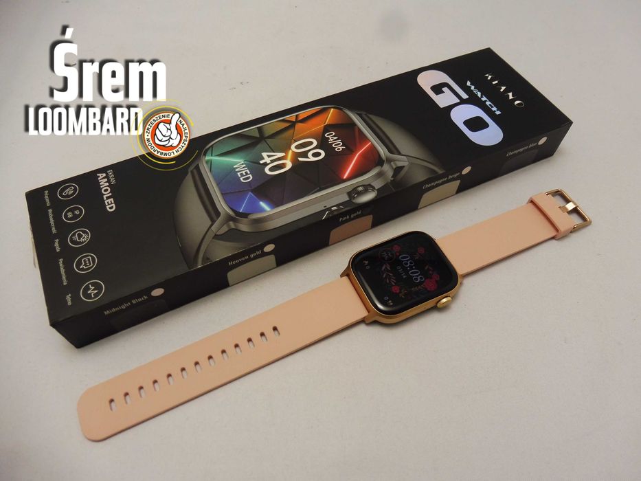 Smartwatch Kiano Watch Go, Komplet, Bdb Stan!