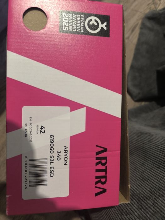 Buty ochronne robocze BHP ARTRA ARYON 340 NOWE 42