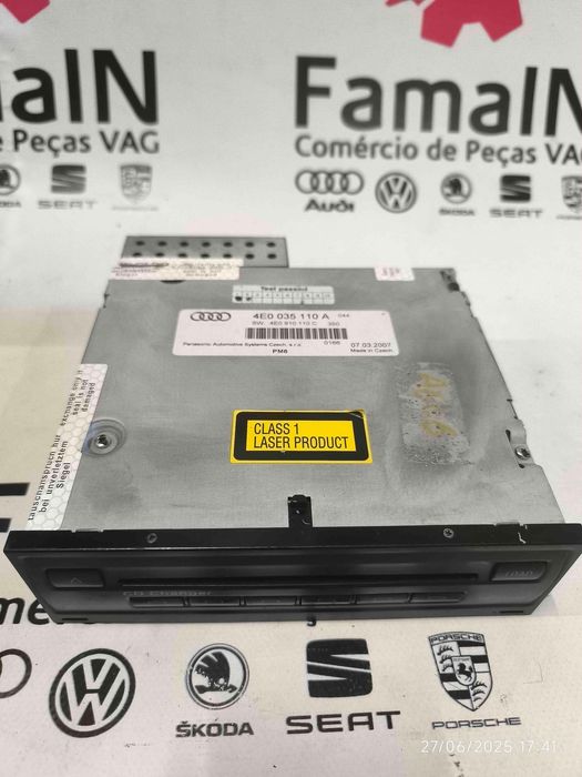 Rádio / Auto Rádio AUDI A6 C6 2.0 TFSI (125 kW / 170 cv) [06.2005 - 03.2011] 4E0035110A (OEM)