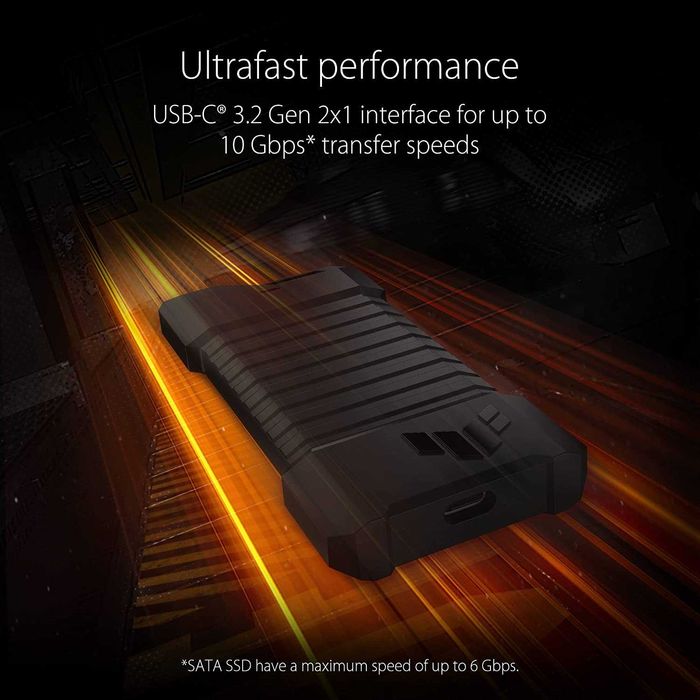 Новый карман Asus TUF Gaming A1 M.2 SSD NVME/Sata USB 3.2 Type-C