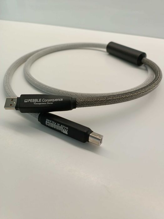 Kabel cyfrowy USB A/B - Pebble Consequence (Audiomica Laboratory) 1.5m