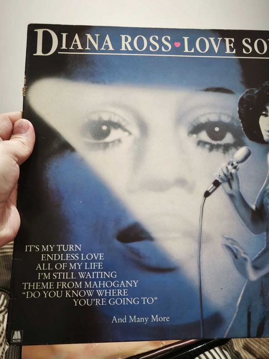 Diana Ross - Love songs LP made in England