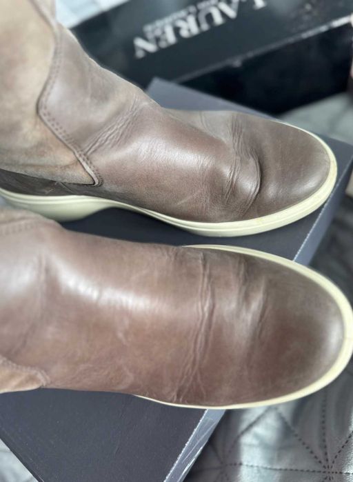 Розпродаж! Напівчоботи на танкетці ECCO SOFT 7 WEDGE
