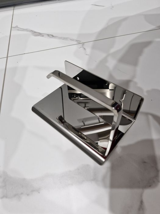 Тримач туалетного паперу металл хром якість