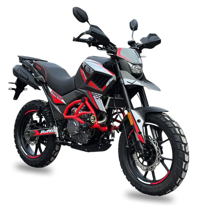 Мотоцикл TEKKEN 300 2026 ENDURO TOURIST 300cc Новий TEKKEN 300 27 к.с. LED доставка