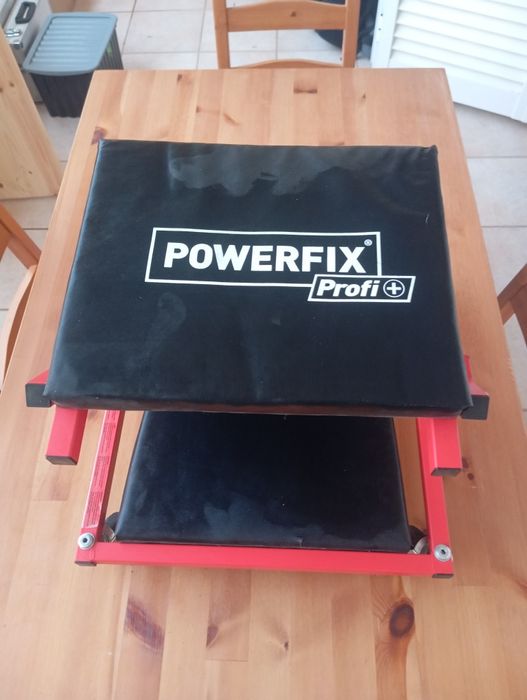 Carrinho Maca  e Banco de Mecânica Powerfix Profi+