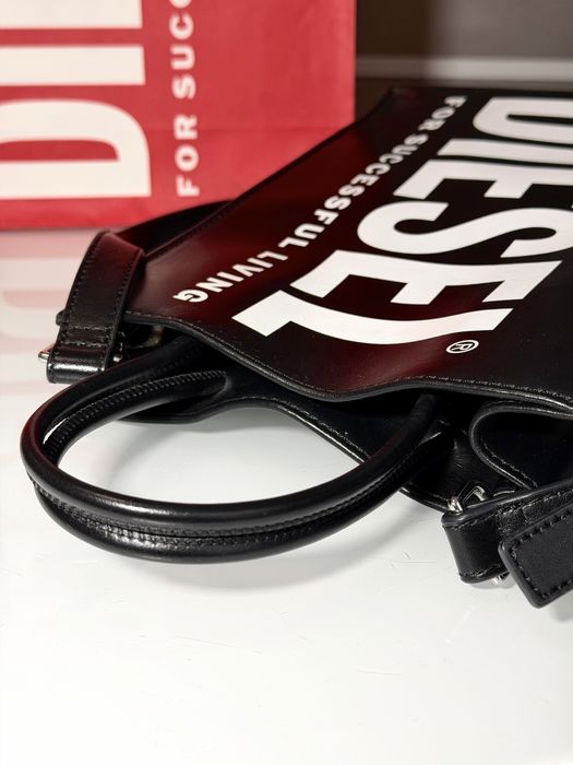 Шкіряна сумка Diesel DSL SHOPPER оригінал