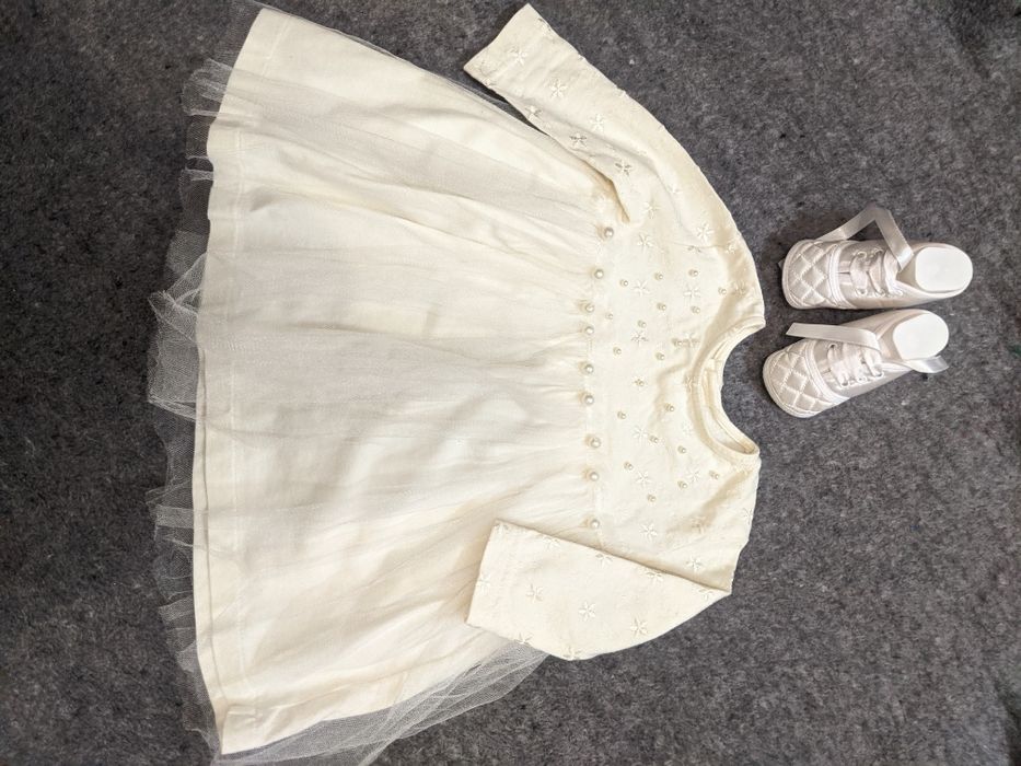 Плаття святкове з фатиновою юбкою 6-9 міс