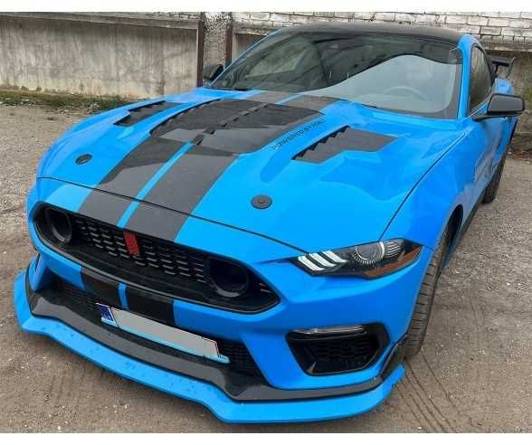 Капот алюміній GT500 KR Style на Ford Mustang 2018-2021 (PFD20042KRA)