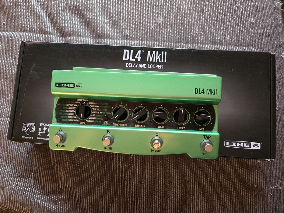 Line 6 Dl4 MKII - Delay, Loop e Reverb