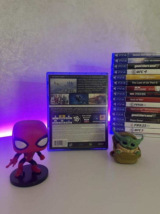 GTA 5 PS4 / Grand Theft Auto V / диск / ліцензія