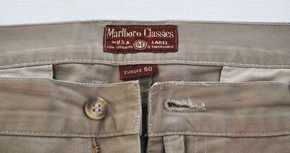 Calças Marlboro Classic