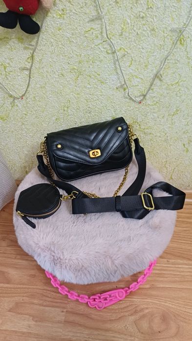 Сумка женская кросбоди с монтницей