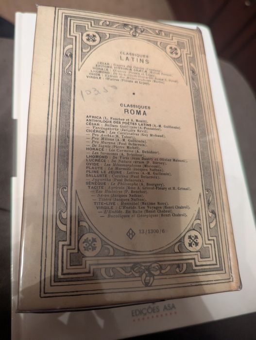 “Virgile – Œuvres (Classiques Hachette)”