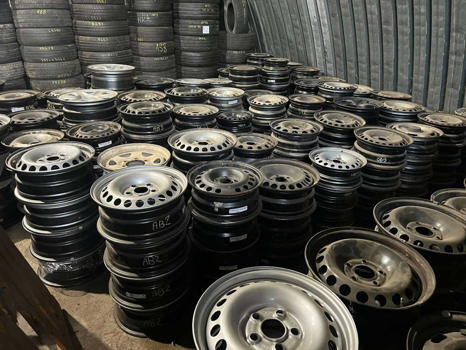 Металеві (штамповані) диски R16 5x120 для VW T5 T6 Мультіван Каравелла