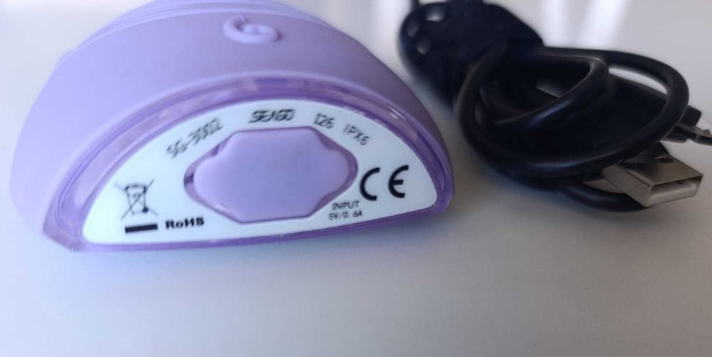 Masażer do twarzy SEAGO fioletowy