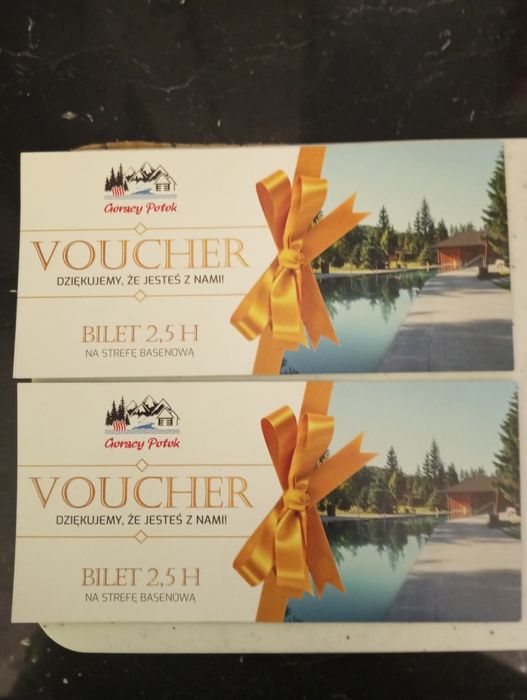 Voucher  na basen Gorący Potok