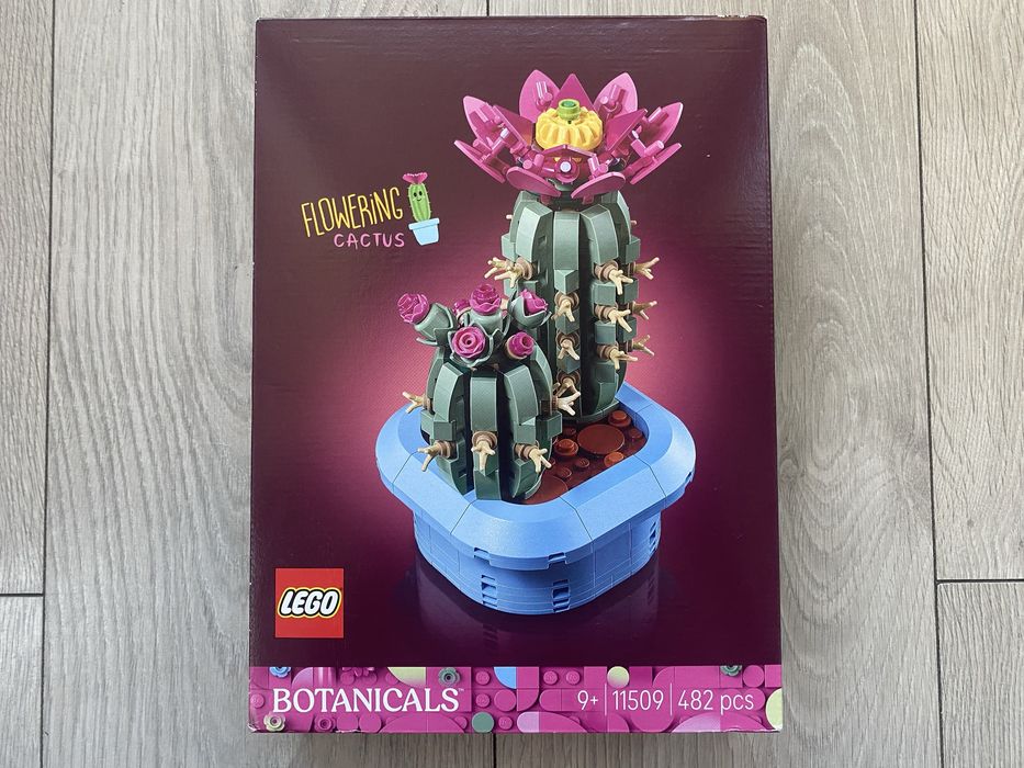 Nowe LEGO Botanicals Kwitnący kaktus 11509