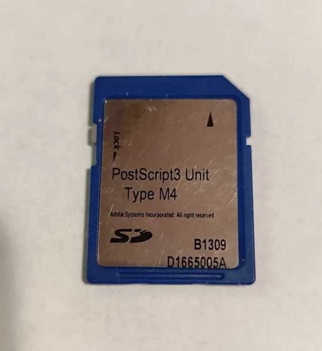 PostScript3 Unit Type M4