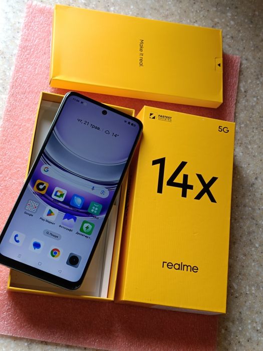 Realme 14X, 6/128, новий