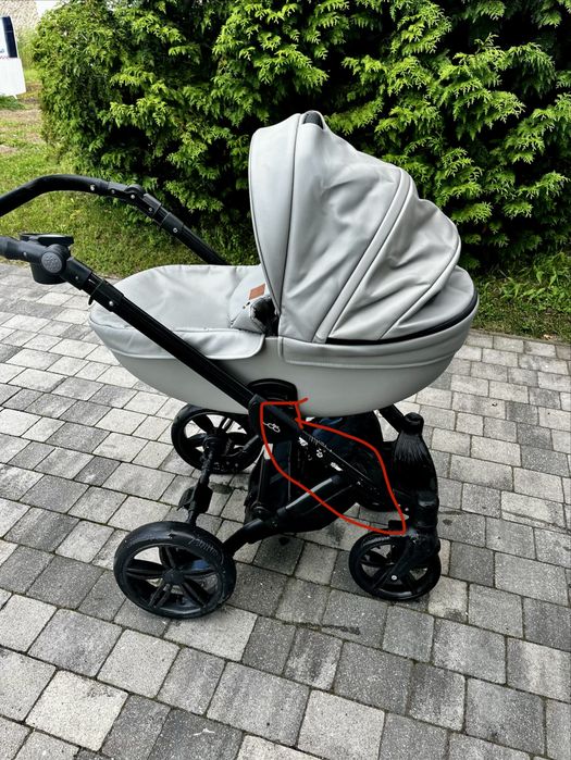Wózek Dada Paradiso Max 500 3w1 Grey