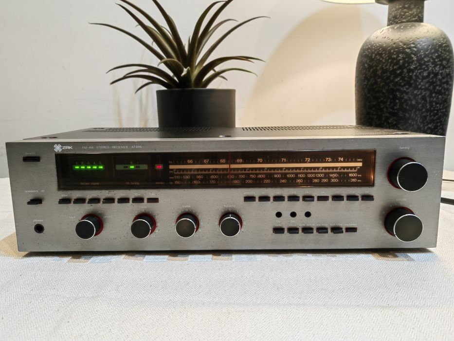 Amplituner Unitra ZRK AT9115 Sprawny Ładny PRL